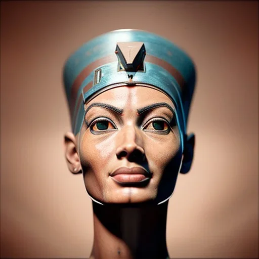 Nefertiti cyberpunk