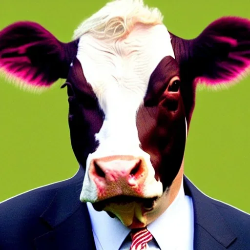 joe biden as a cow