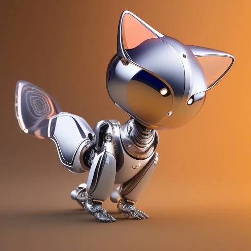 beautiful transparent smooth realistic Japanese robot cat, extremely sharp detail, finely tuned detail, ultra high definition, 8 k, unreal engine 5, ultra sharp focus, accurate wings, in flying mode