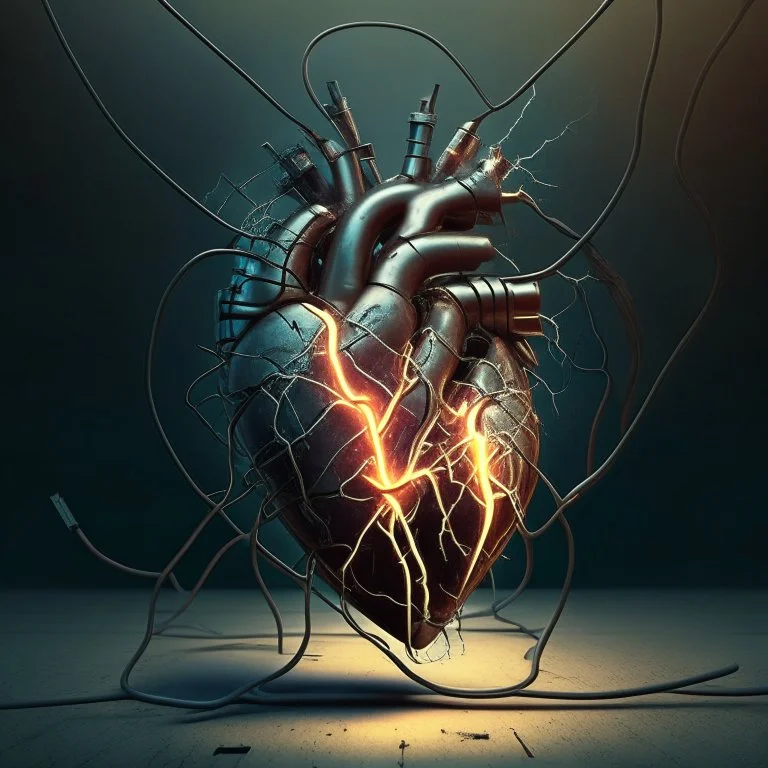 electric heart disconnected from the past