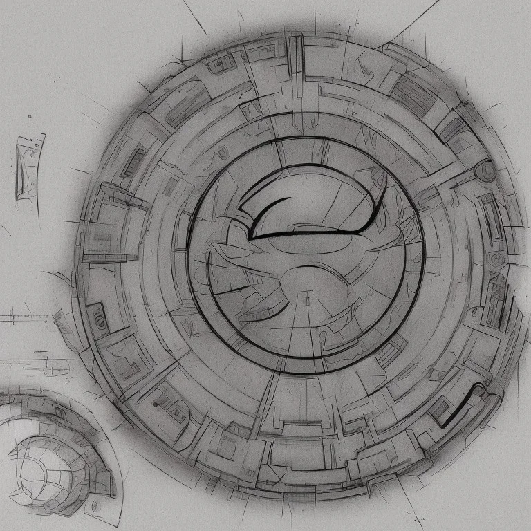 stargate sg1 line art