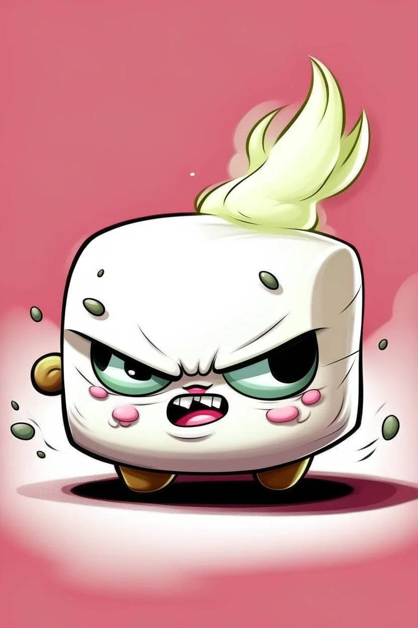 very angry marshmallow angrier