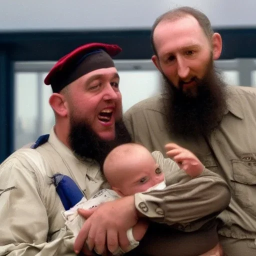 John potts causing 9/11 tossing babies with bin Laden