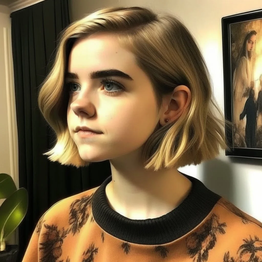 Kiernan Shipka pretty short hair