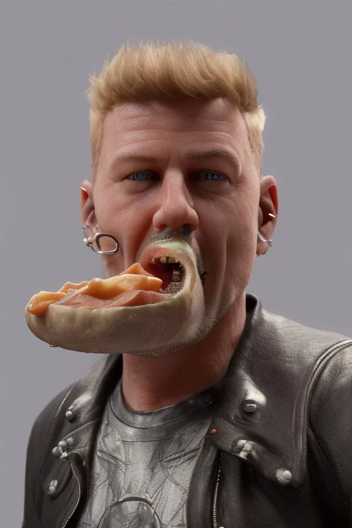 james hetfield eating cheese founde