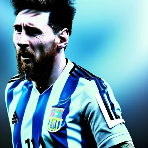 argentina world cup champion,lionel messi highly detailed, wings, soft studio lighting, background 64k