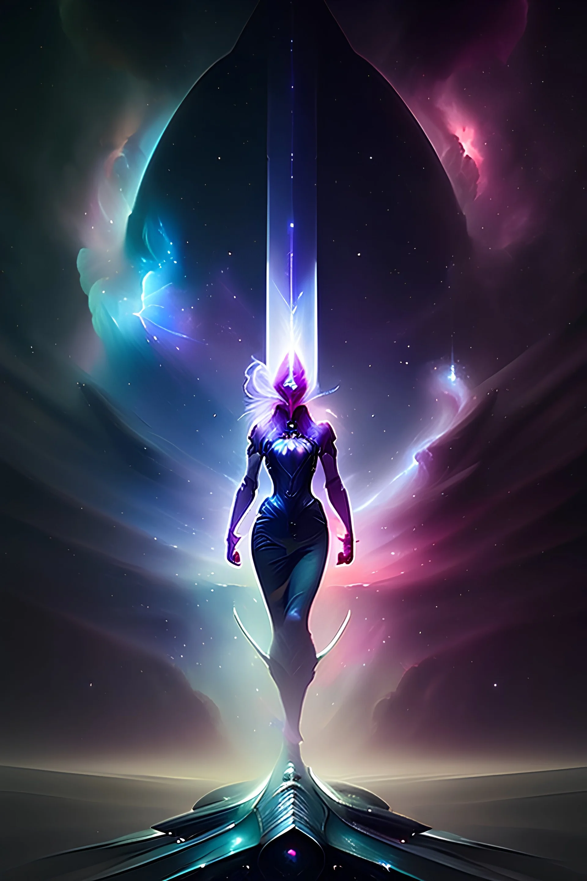 Nebula, fantasy art, crystals, digital painting, c... | @rlft62kdj4kz
