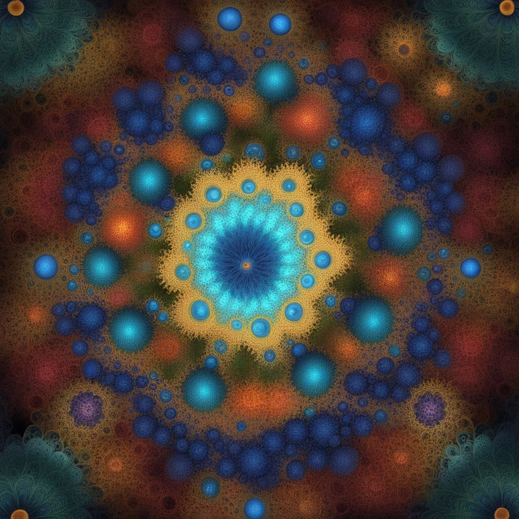 Quaternion and Hypercomplex Fractals Description: Generalization of Mandelbrot and Julia fractals using quaternion (4D) or hypercomplex numbers, then projected into 3D. Characteristics: More exotic and less intuitive shapes, often with “holes” or ribbon-like structures. [in fractales IFS with Apophysis refined in Mandelbulb 3D]