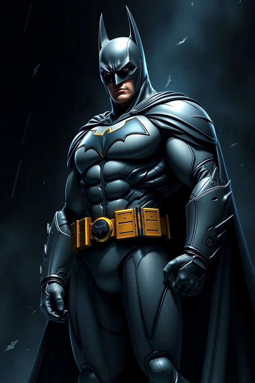 Batman, ultra quality, hyper detailed. Full body