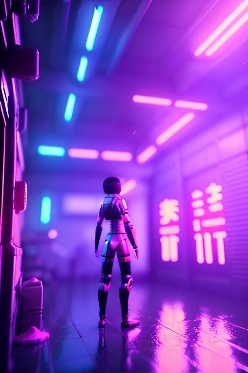 Blade runner room Scene, Asian cyber woman:: symmetry photography, cyberpunk, pink hair, makeup, long line eye, light iris, :: latex coat, pink, white, black :: cinematic, Ultra realistic, dark scene, soft color, highly detailed, unreal engine 5, RTX, ultra detail, 3d, finely drawn, high definition.