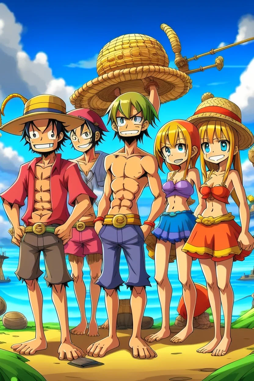 one piece straw hat pirates