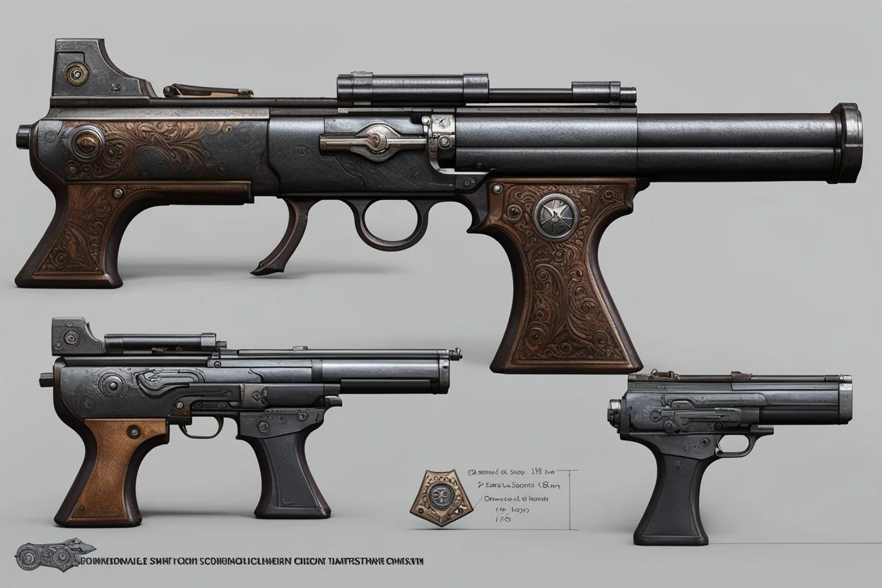 An old revolver that I made some time ago based on a piece of concept art by Keith Thompson. This is fanart based on concept art from Iron Kingdom, in case there's any doubt. Specs: 7.300 triangles 2048*2048 PBR textures Software used: Blender, xNormal, Photoshop, nDo and Marmoset Toolbag 2.