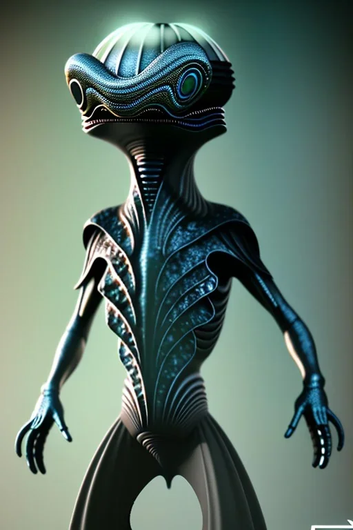 alien, Wraith, 8k, finely detailed, photo realistic.