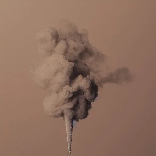 tiny delicate smoke and steam, beautiful composition, smoke effect, steam effect, pastel colors, plain solid color, highly intricate, extremely ornate, highly detailed, photorealistic, chiaroscuro, aesthetic layout, monochrome pantone, minimalist photography, hyper realistic, octane render, minimalist art