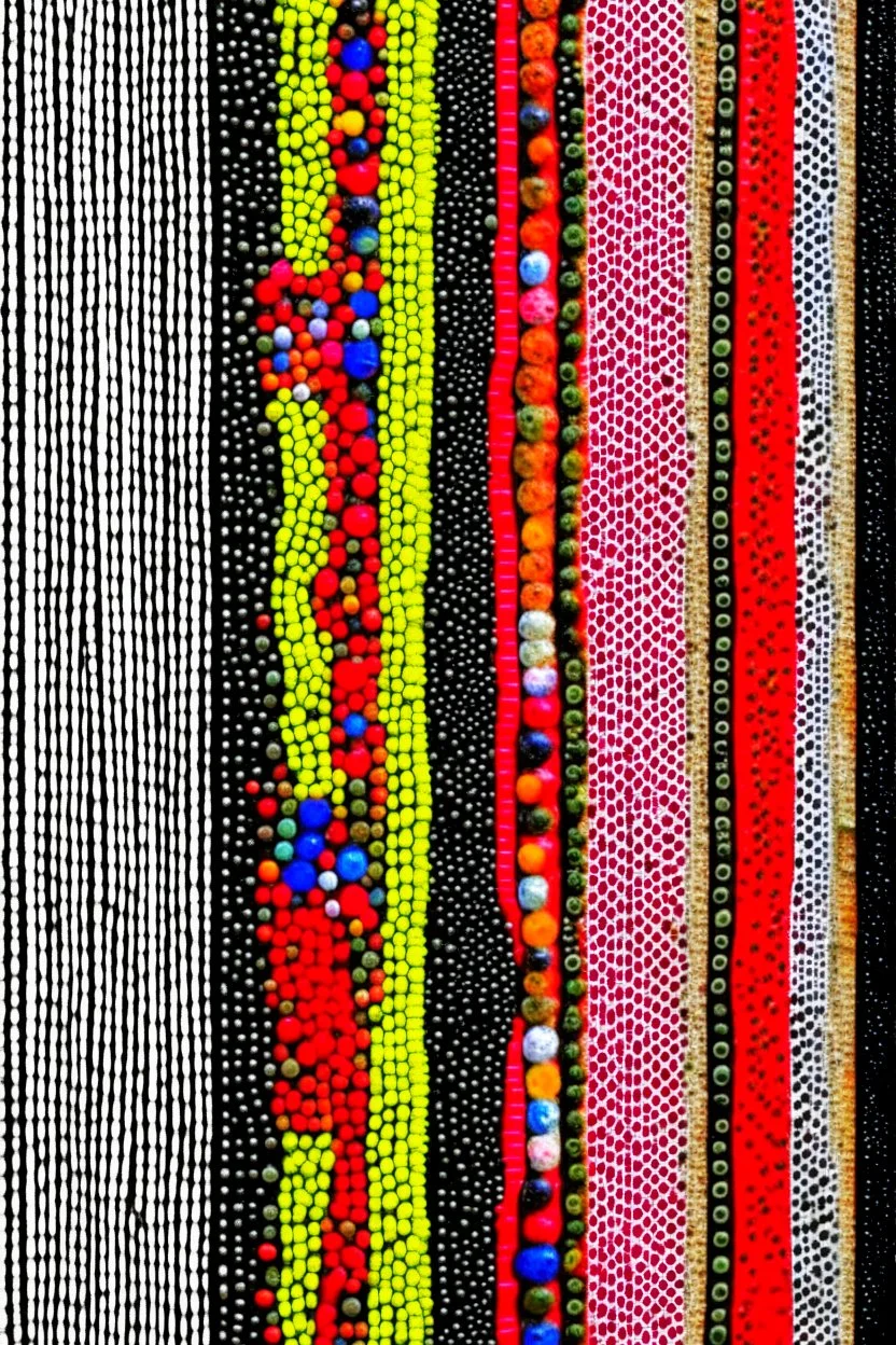 "Boo-Boo-Boo"; Bauhaus; Street Art; beads