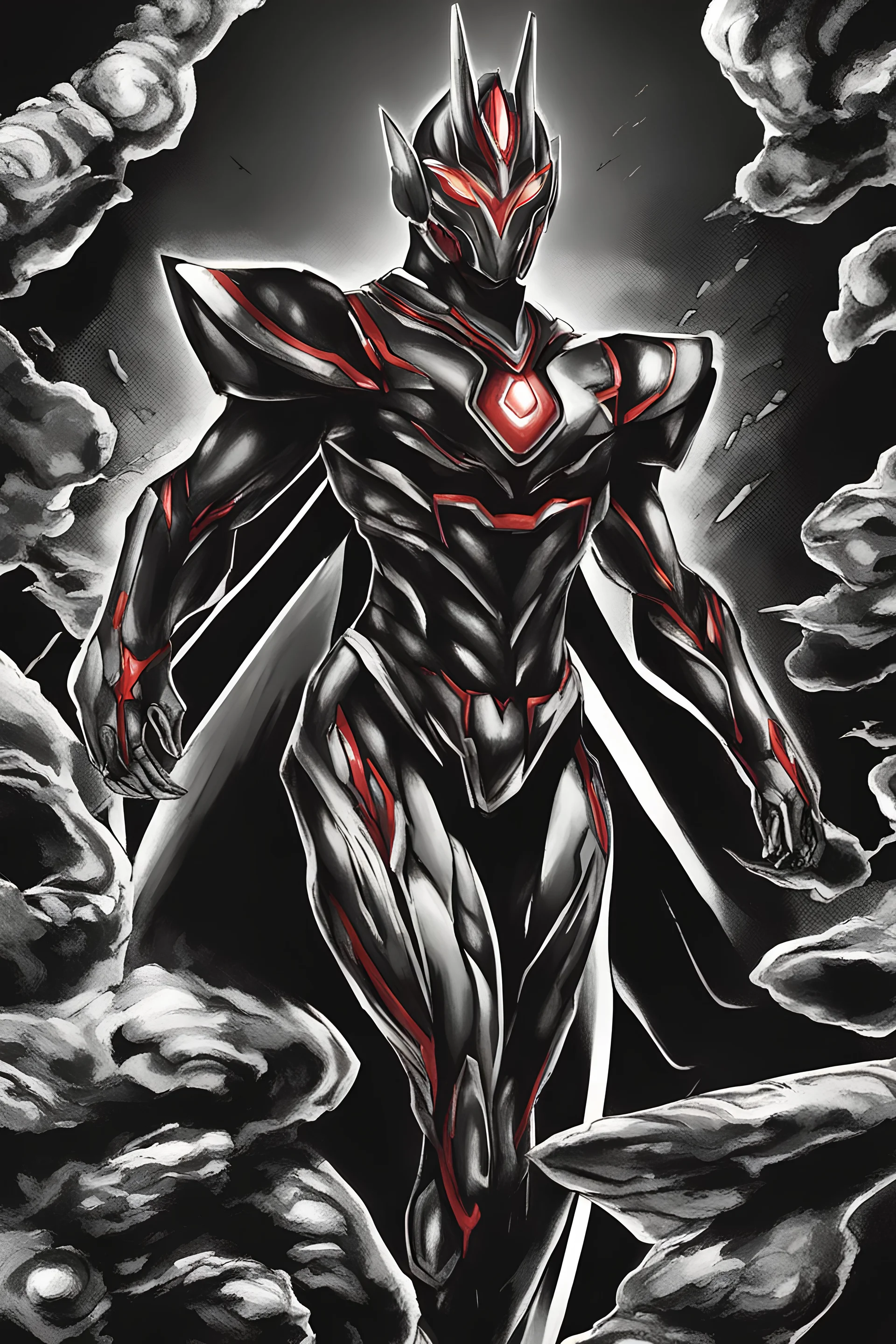 dark ultraman design