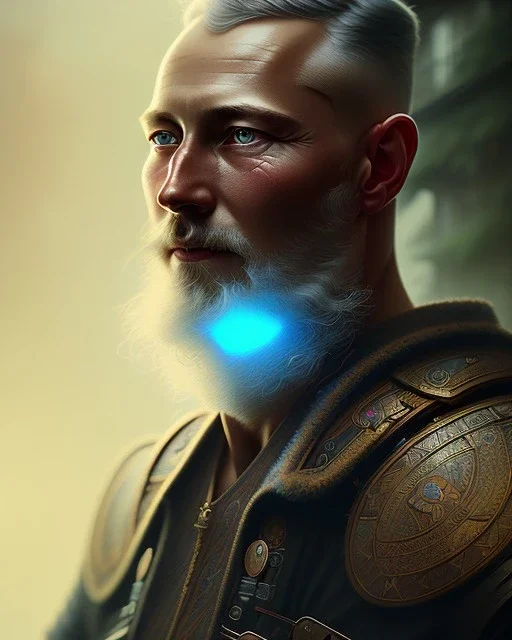 Ragnar Rosebrook , cinematic, 8k, resolution concept art portrait by Greg Rutkowski, Artgerm, WLOP, Alphonse Mucha dynamic lighting hyperdetailed intricately detailed