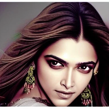 Diamond goddess, beautiful deepika padukone portrait , hd