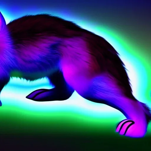 bioluminescent epic mammal rabbit, 8k resolution, dynamic lighting, ultra hyperdetailed, Unreal Engine 5, ultra colourful, very small details, realistic