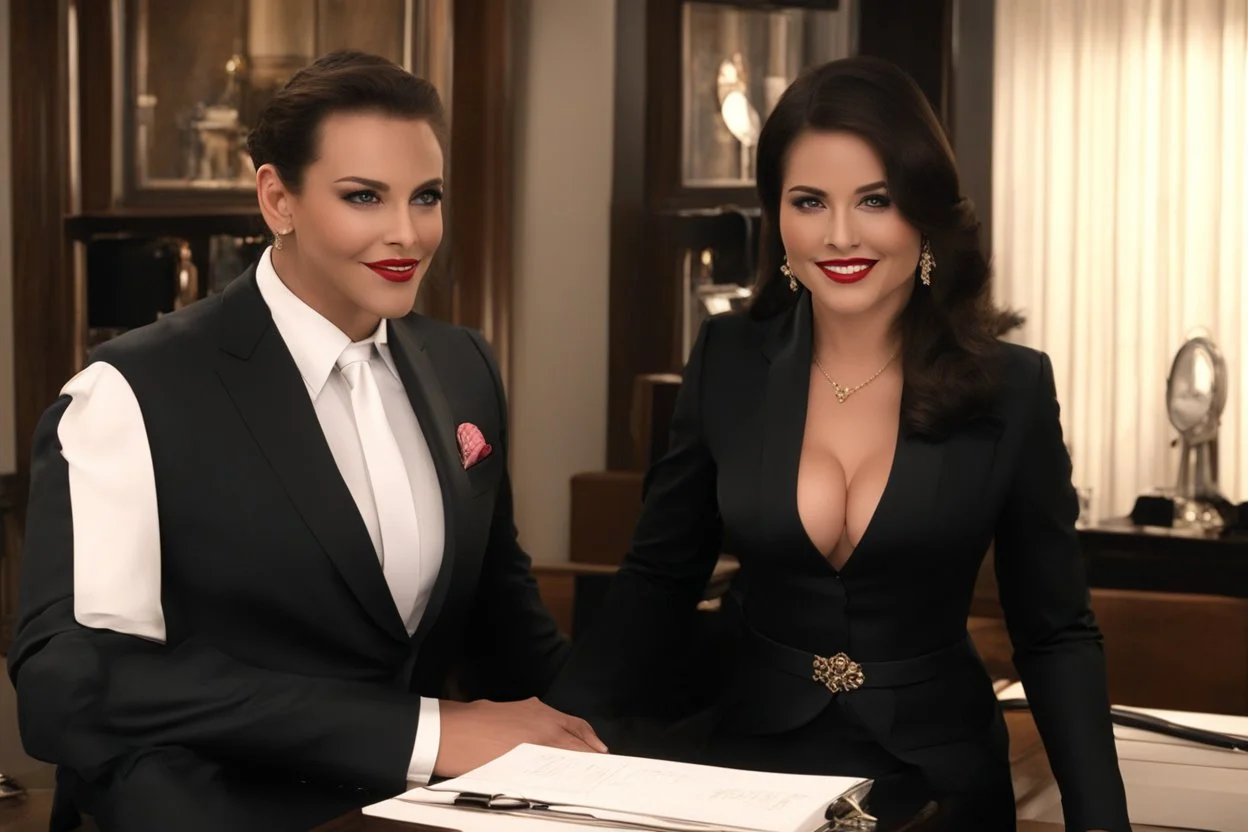 A hard working husband brings home his new secretary to meet the wife and for them to get to know each other in Agent Provocateur