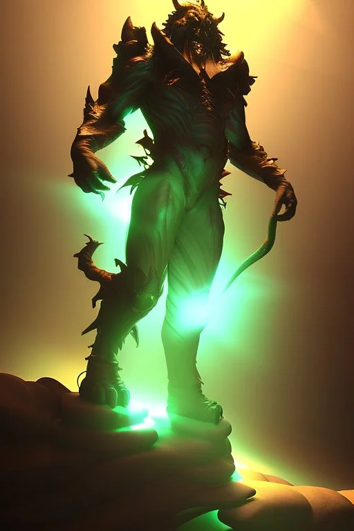 Beast Toy, fantasy, volumetric lighting, sun shafts, spectral, illuminated, gothic colors, high detail,