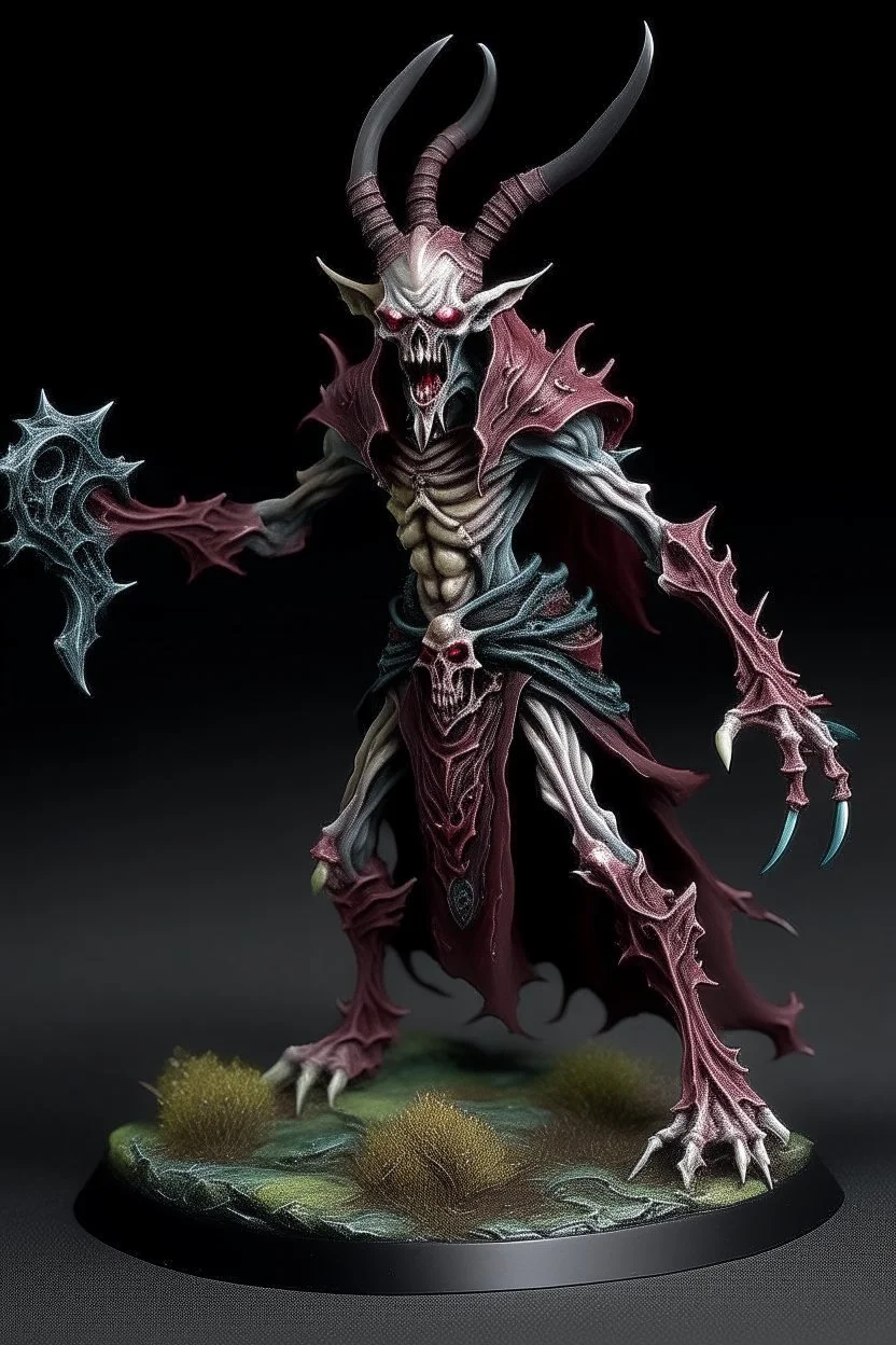 abyssal demon humanoid beastial necromancer