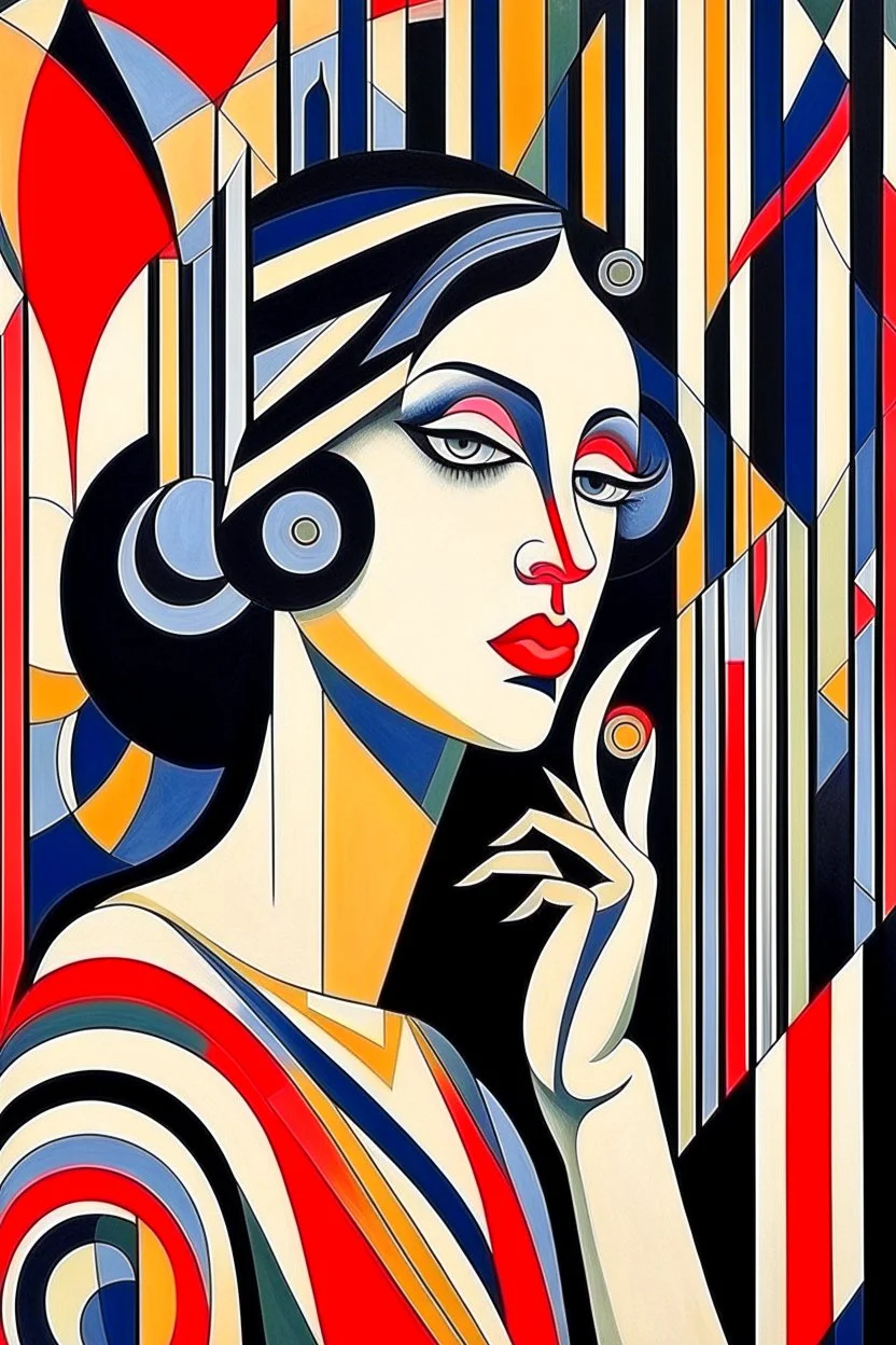 selective ignorance; Avant-garde; Film Noir; Art Deco; Natalia Goncharova; surrealism; Dynamic Cubism