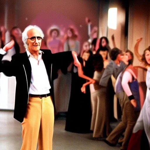 Saturday Night Fever dream starring Larry David