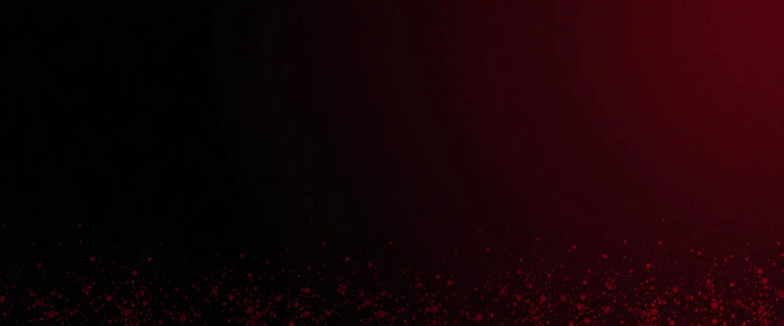 Black, Maroon And Red Minimally Grunge Gradient Background With Embers From Bottom.