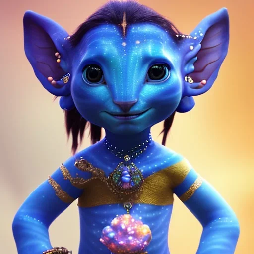 Pandora. It is not clear what you mean by a "makeup-wearing baby" in the context of the film Avatar. baby horse