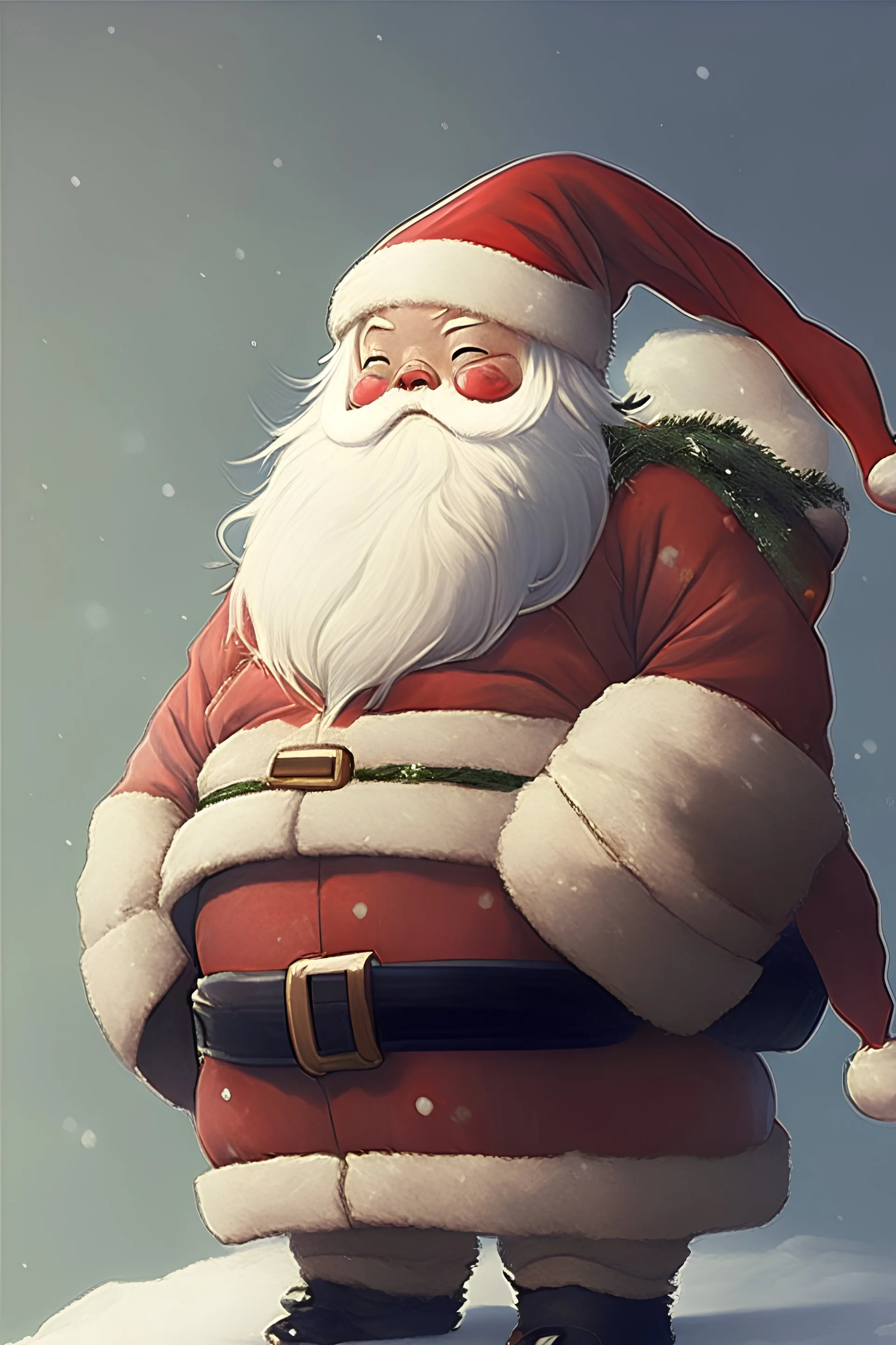 studio Ghibli Santa