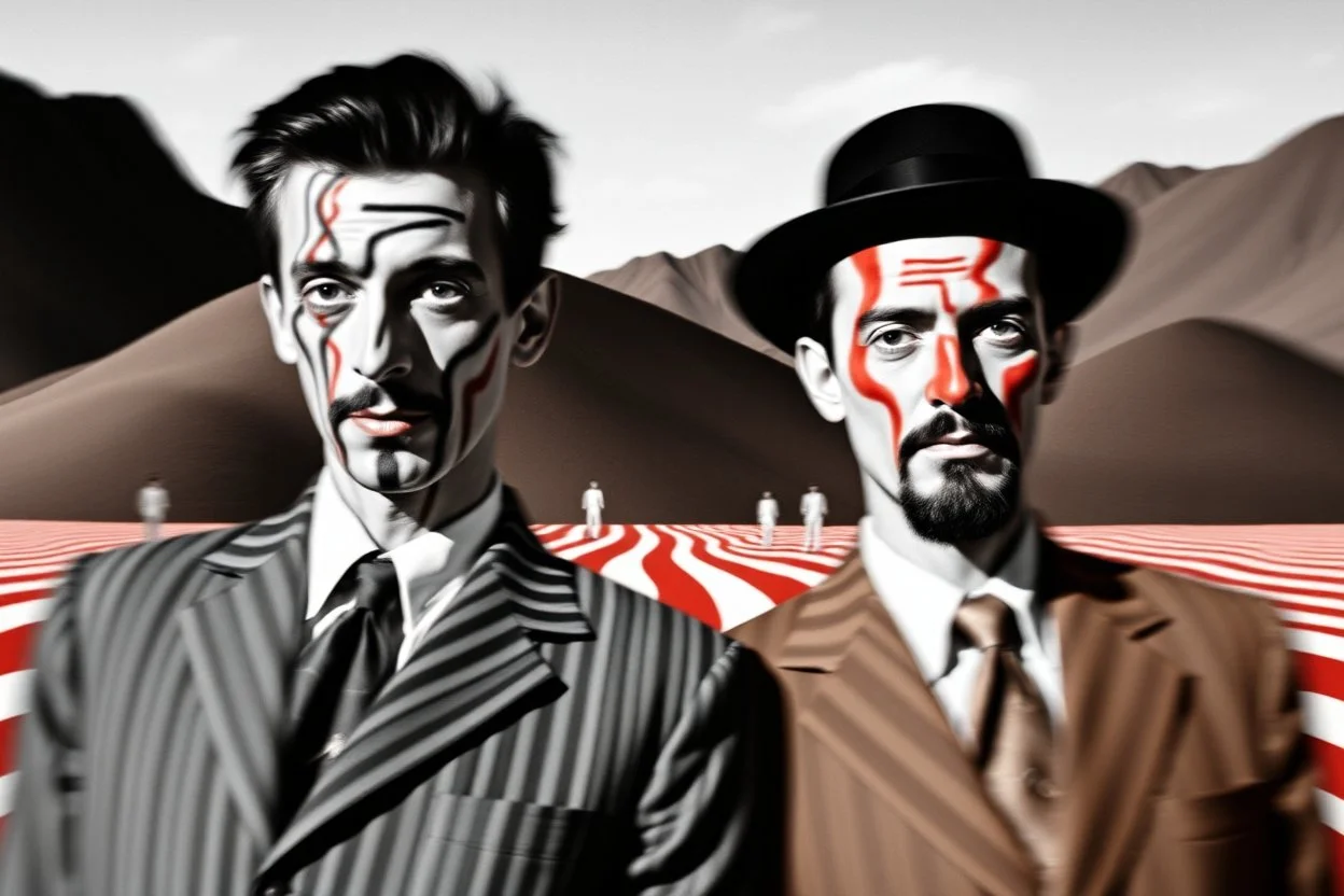 blurred lines warped minds picasso x dali x chapman brothers