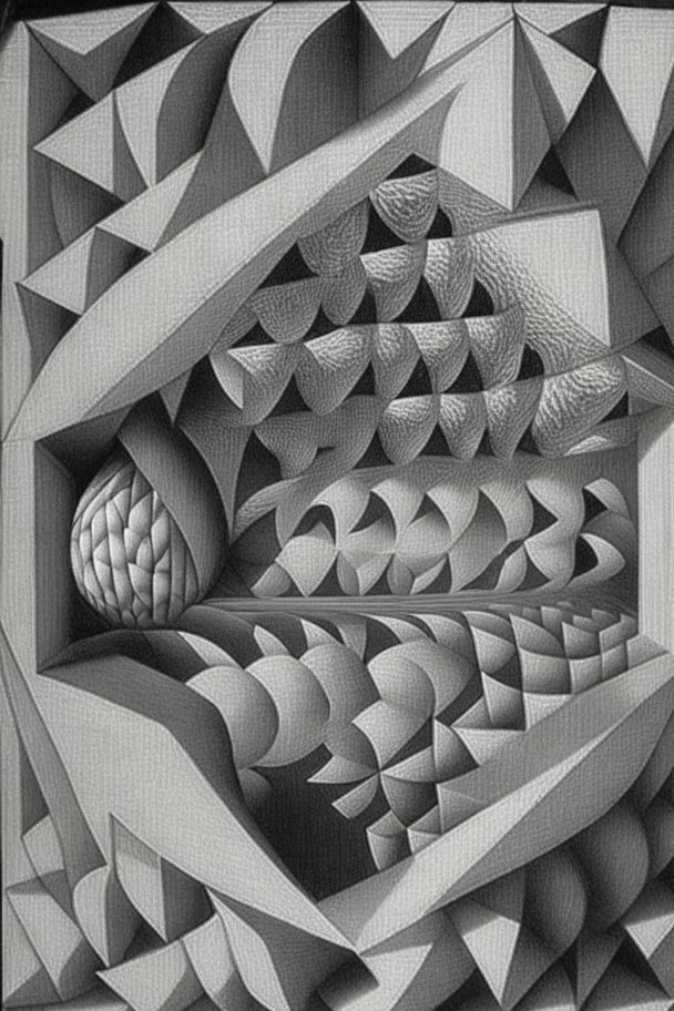 Equalibribum; optical art; M. C. Escher