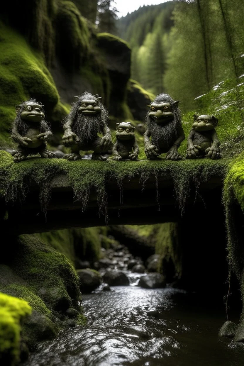 Trolls living under Devil's Bridge