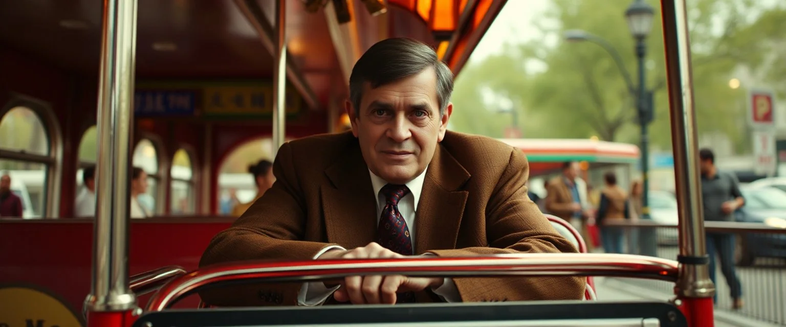 Eduard Khil in a trolley game