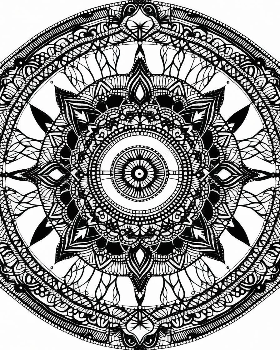 Coloring pages: Creating Mandalas for Inner Harmony