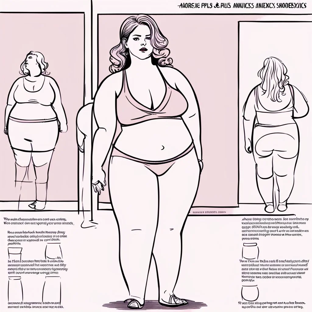 Plus-size anorexics