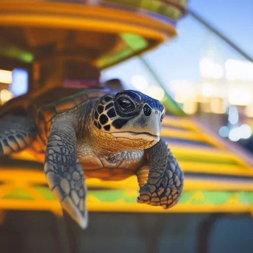 Turtle on Ferris Wheel