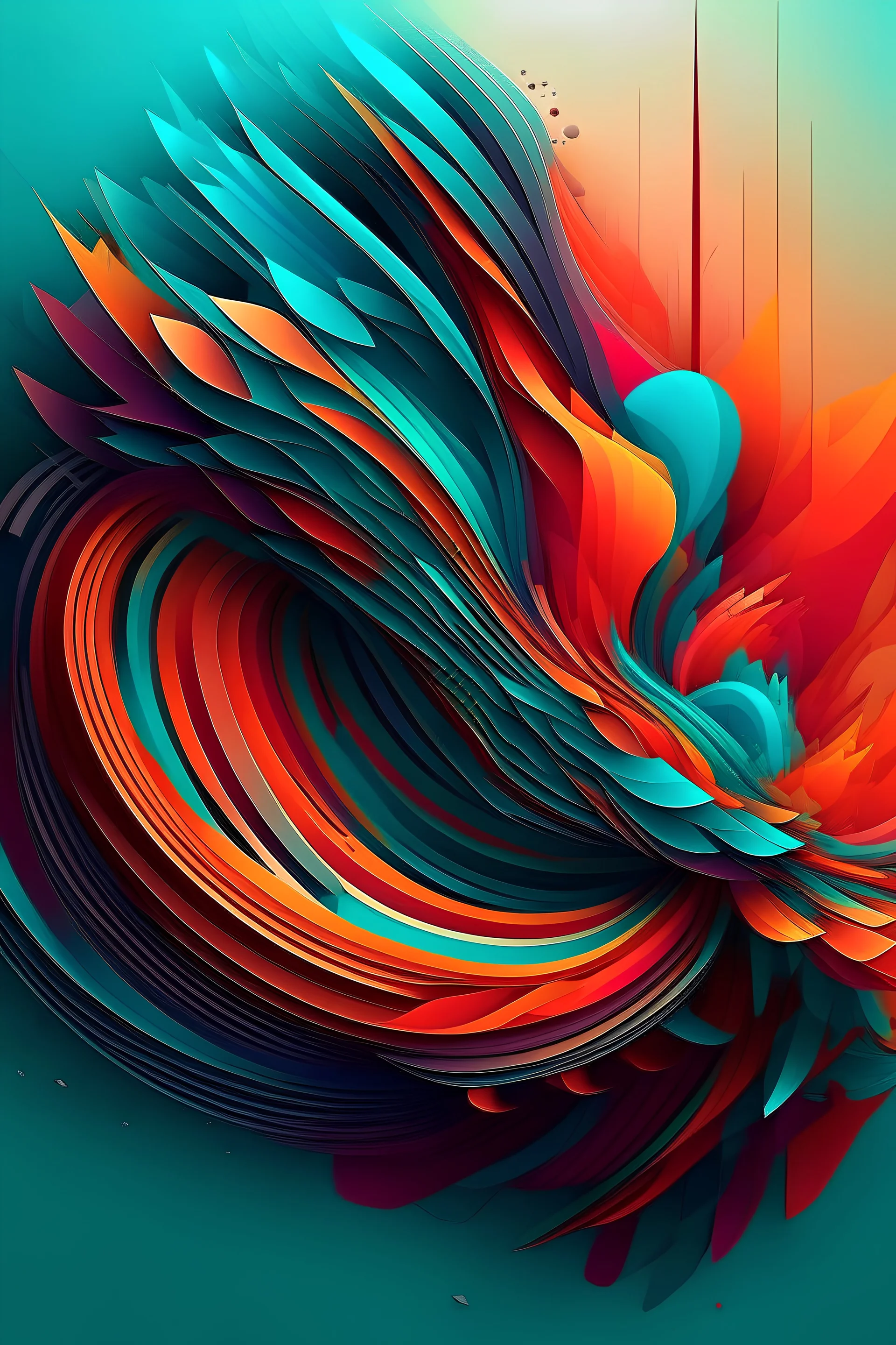 Generate an abstract design