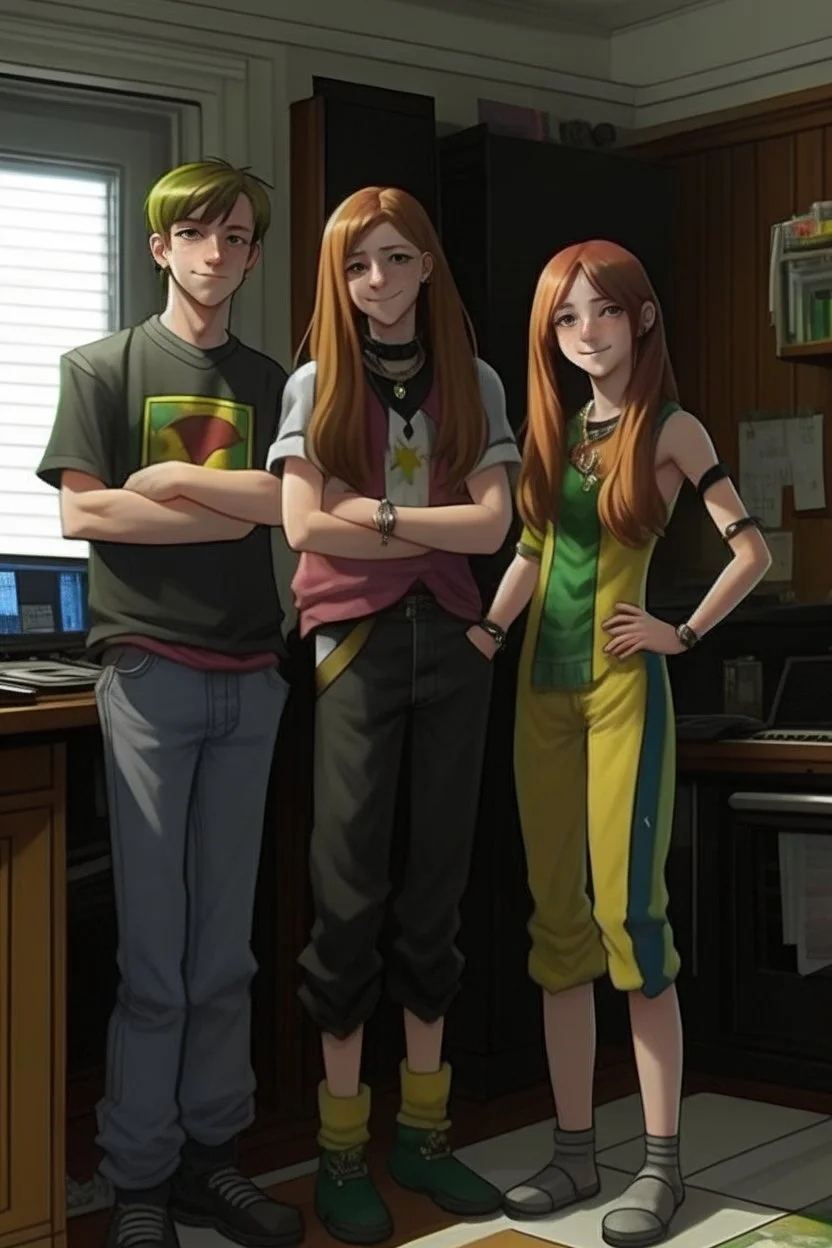 3 erkek 2 kız ve yaşları 17 18 ve aynı evde yaşıyorlar