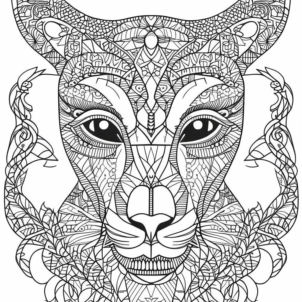 amazing animals, each art has an imaginary one animal, Strange, imaginative, mandala coloring sheet, full view, don't draw repeated image again, realistic, only draw lines, coloring book, clean line art, –no sketch, color, –ar 3:4, white background, minimalistic black lines, minimal black color, low level black colors, coloring page, avoid thick black colors, thin black line art, avoid colors, perfect shape, perfect clear lines,