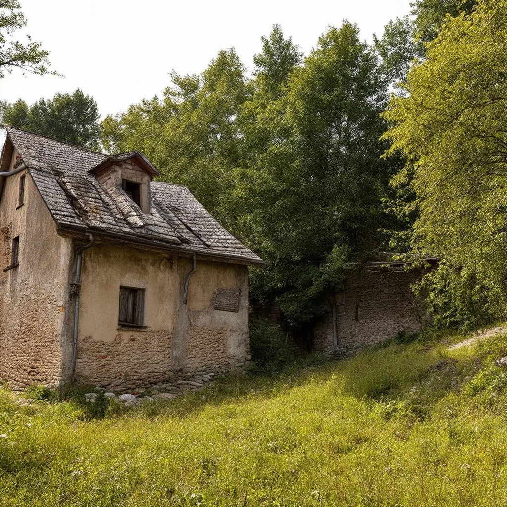 Village, rural Romania, old, creepy