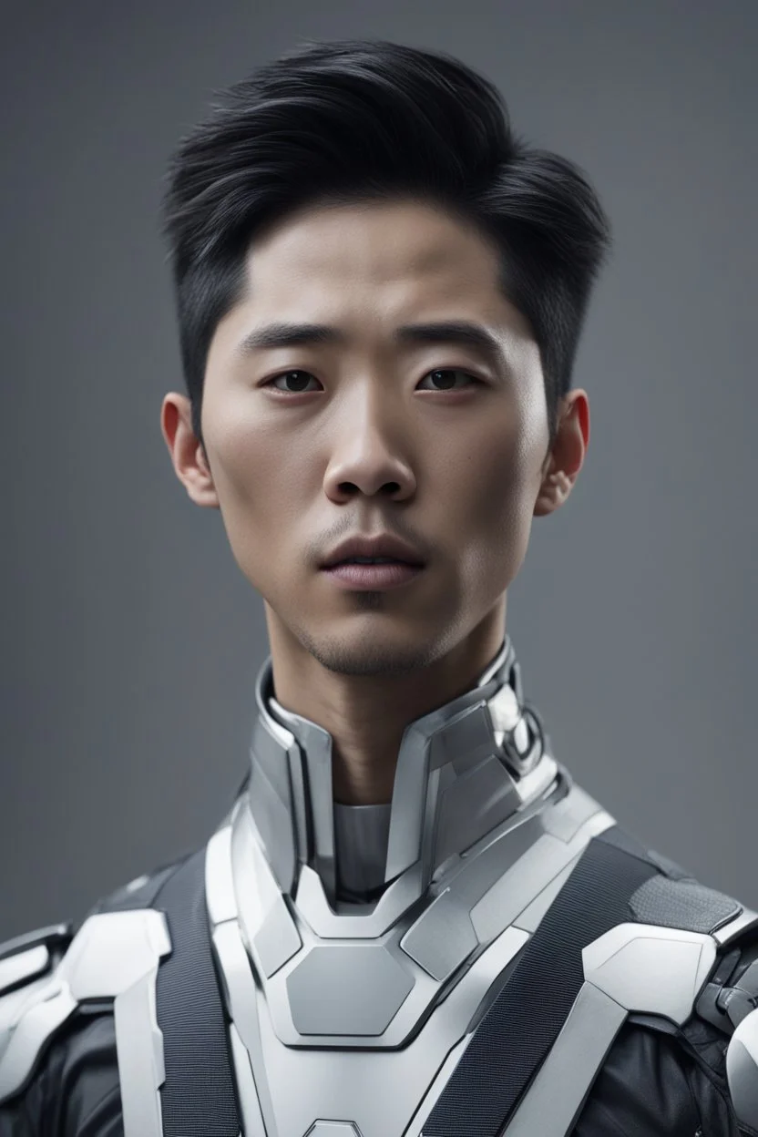 Half-Asian Futuristic Actor