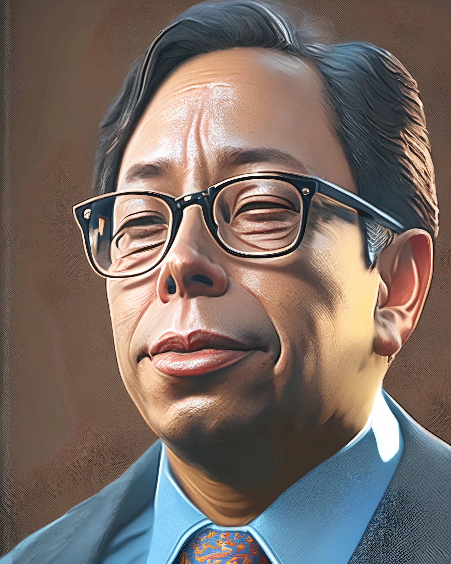 Gustavo Petro 4k estilo retro hiperrealista detallado cuerpo completo