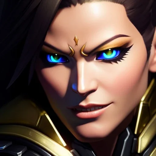 Ultra detailed fullbody Portrait in oil on canvas of overwatch character-BRIGITTE with armor,extremely detailed digital painting,ultrarealistic skin,intense stare, extremely detailed face, crystal clear eyes, mystical colors ,perfectly centered image, perfect composition, rim light, beautiful lighting,masterpiece ,8k, stunning scene, raytracing, anatomically correct, in the style of Ohrai Noriyoshi and robert e howard and Steve Jung and Wizyakuza and Simon Bisley and uncannyknack and kilory.