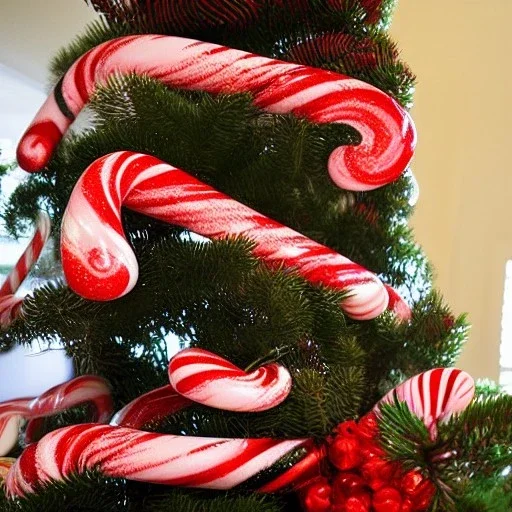  candy cane tree