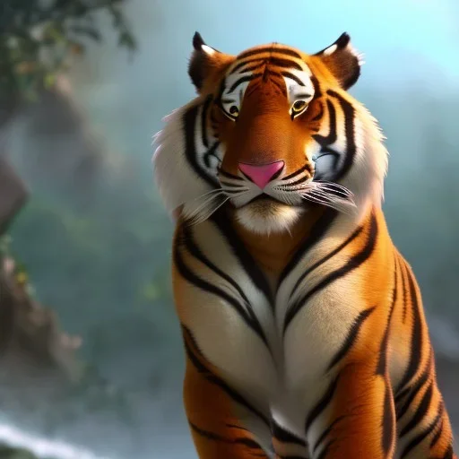 Tiger, really, HD, viscous, muscular Tiger, super heroes Tiger