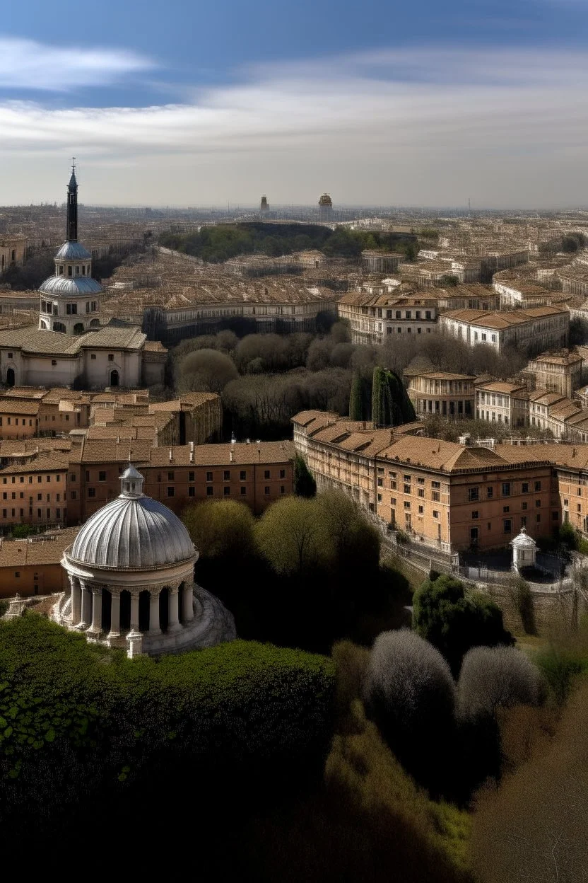 roma vista panoramica