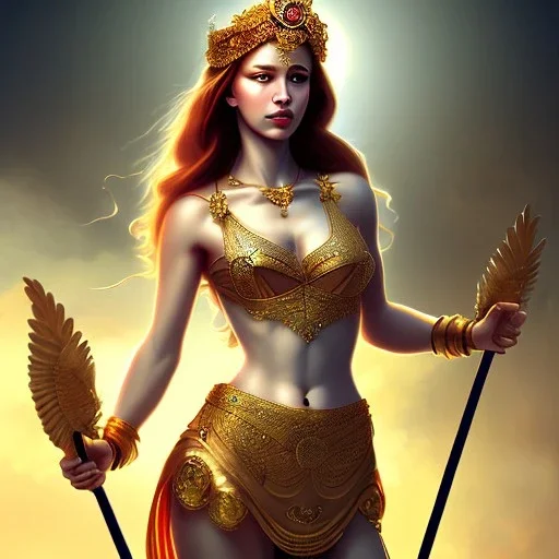 Greek goddess full image