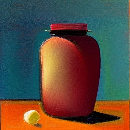 still life jar